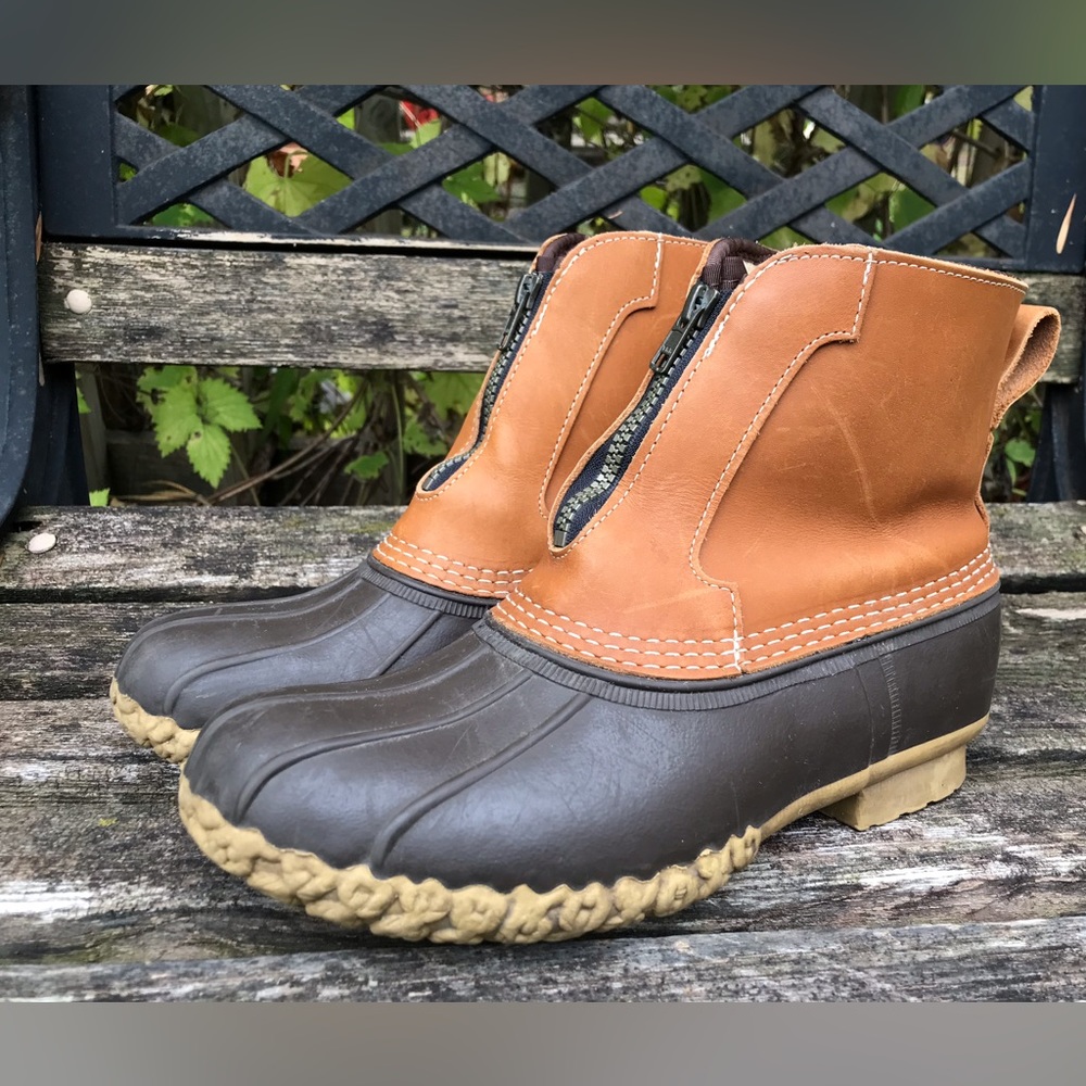 🌲LL Bean Boots shearling lined with zipper